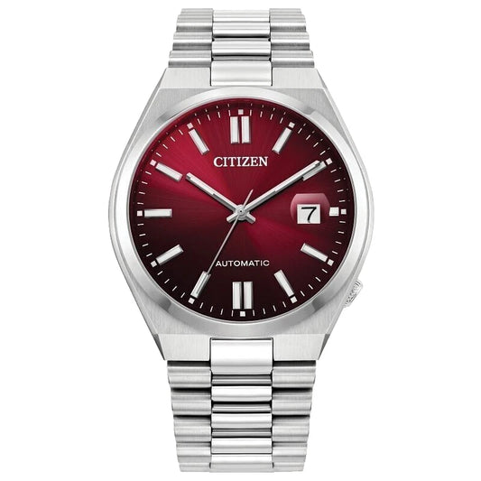 Citizen Tsuyosa NJ0150-56W Automatic Sapphire Red Dial Men's Watch