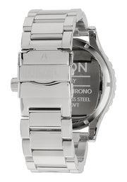 Nixon 51-30 Chrono A083-488 Mens Quartz Watch White Dial Stainless Steel 51mm