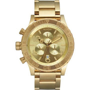 Nixon Quartz Champagne Dial Stainless Steel Mens A037-502 42mm
