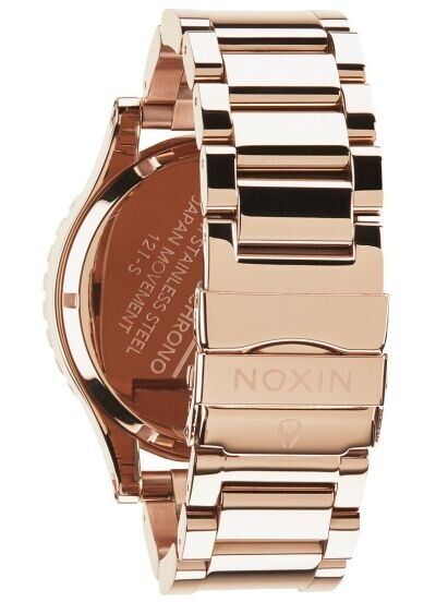 Nixon Mens 51-30 Chrono Rose Gold Quartz Watch A083-897 51mm