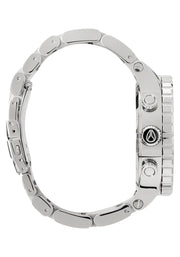 Nixon 51-30 Chrono A083-488 Mens Quartz Watch White Dial Stainless Steel 51mm