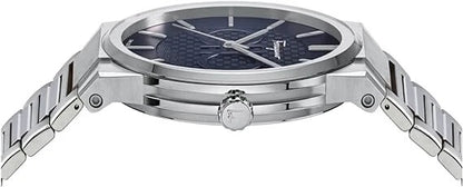 Salvatore Ferragamo Men’s Blue Dial Stainless Steel Quartz Watch SFHP00620