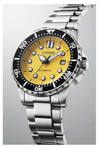 Citizen Yellow Dial Automatic NJ0170-83Z 100M Men's Watch