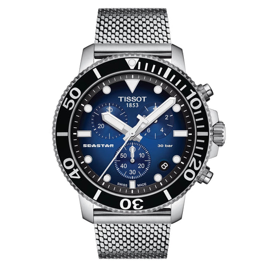 Tissot Seastar 1000 Chronograph Quartz Blue Dial Men’s Watch T120.417.11.041.02