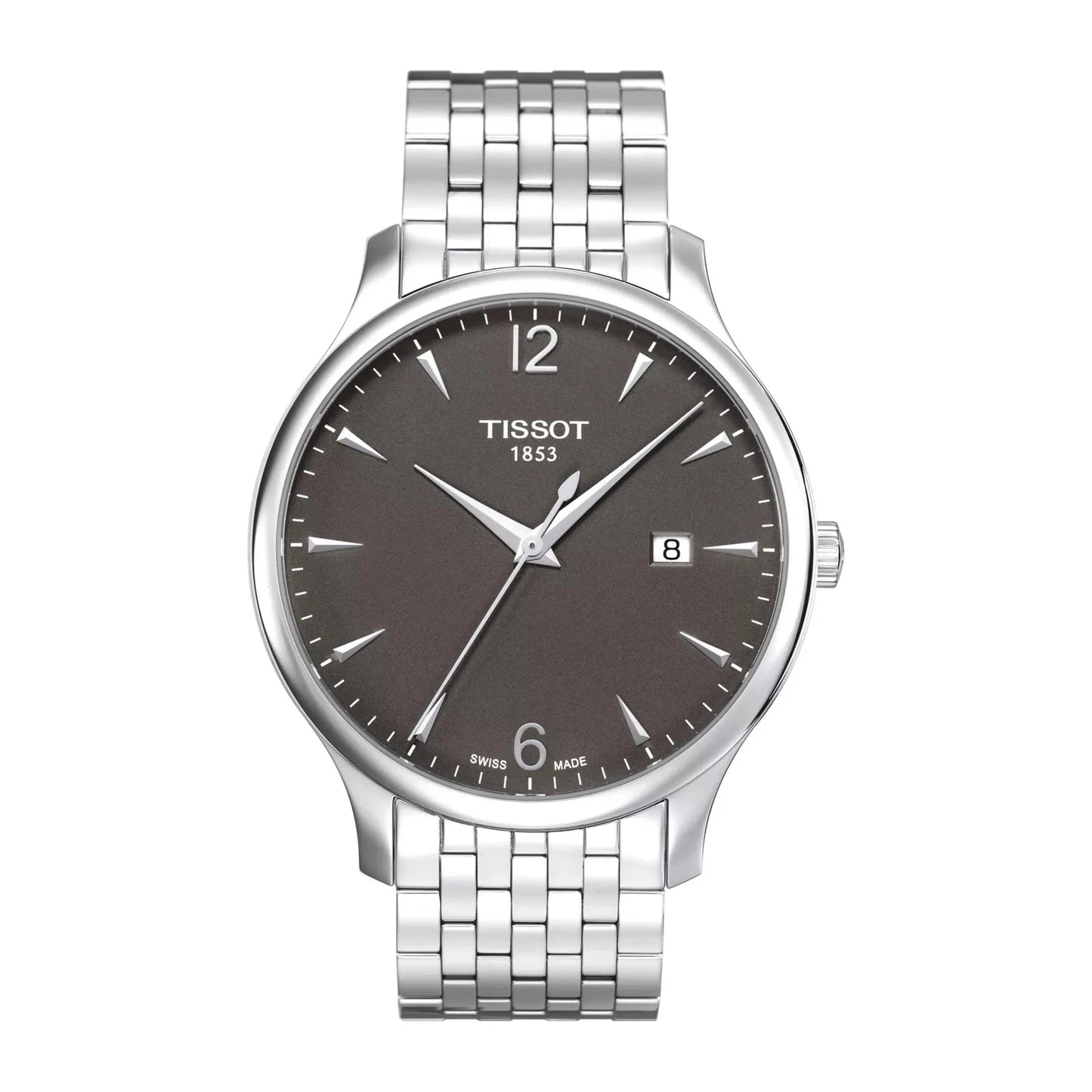 Tissot Tradition T063.610.11.067.00 Gray Dial Quartz Men's Watch New