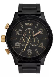 Nixon 51-30 Chronograph A083-1041 Men's Quartz Watch Stainless Steel 51mm Dial
