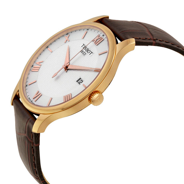 Tissot  Tradition Gents Quartz Silver Dial Men's Watch  T063.610.36.038.00