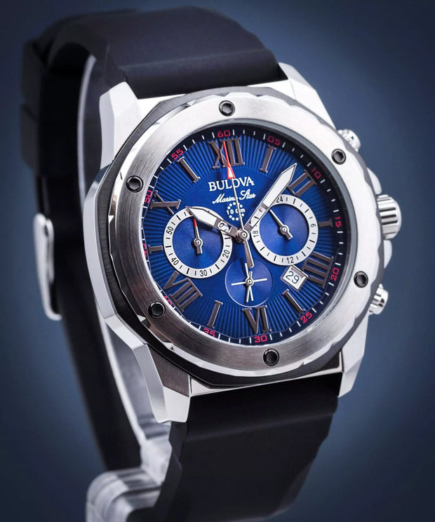 98B258 Bulova Marine Star Chronograph Men's Watch 44mm